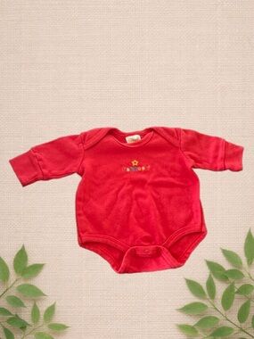 OshKosh Baby Red Onesie 3 Months / 10 lbs